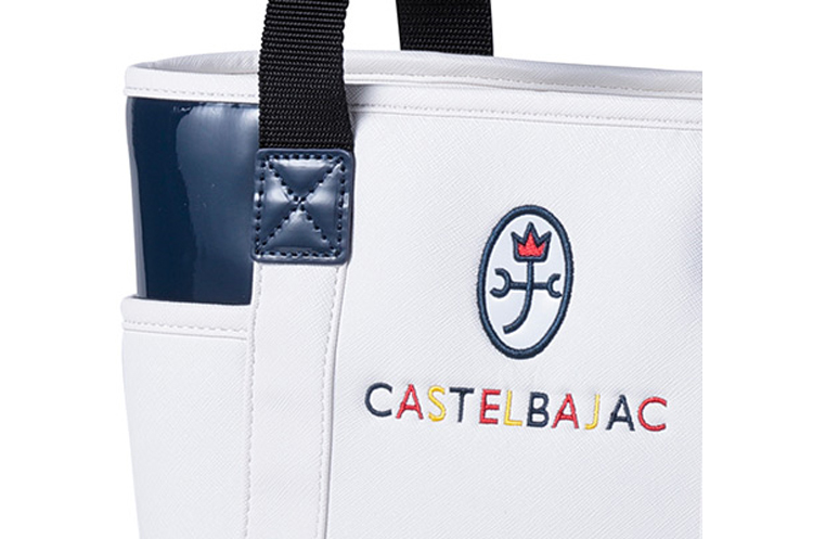 【新品未使用タグ付】カステルバジャック スポーツ ゴルフ カートバック ホワイト CASTELBAJAC SPORT カステルバジャック スポーツ キャディバッグ