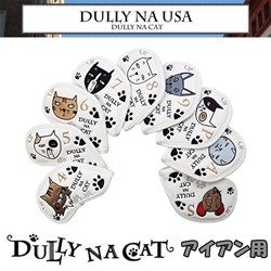 DULLY NA CAT ダリーナキャット アイアン ヘッドカバー 9個セット 4-9
