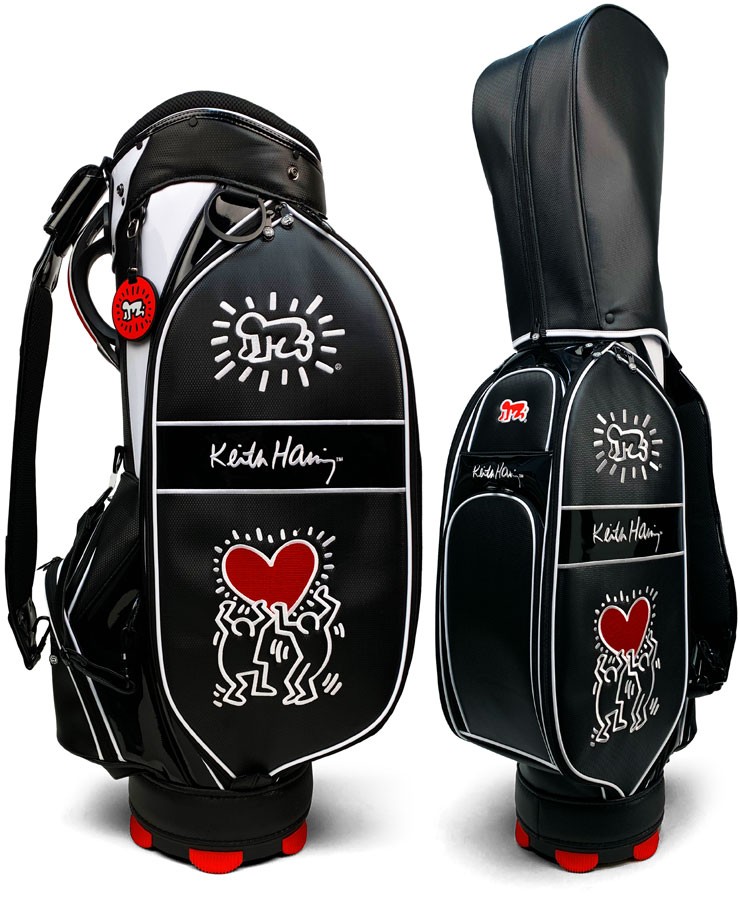 KEITH HARING キャディバッグ ブラック（希少） Amazon | キース・ヘリング(Keith Haring) Stand Caddy Bag 2020