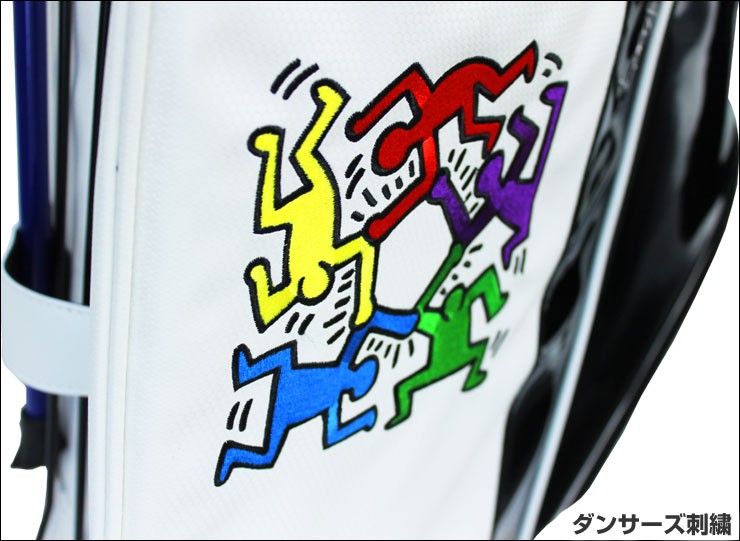キースヘリング ゴルフ スタンド キャディバッグ 3Figs KHCB-02 Keith