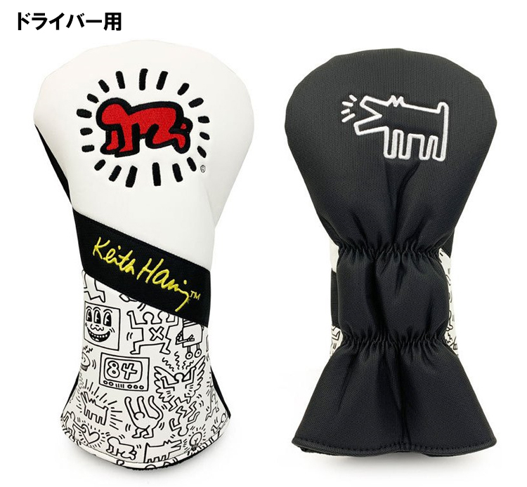Callaway - ラウンド未使用 キースヘリング ヘッドカバーセット ラウンド未使用 キースヘリング ヘッドカバーセット（Callaway