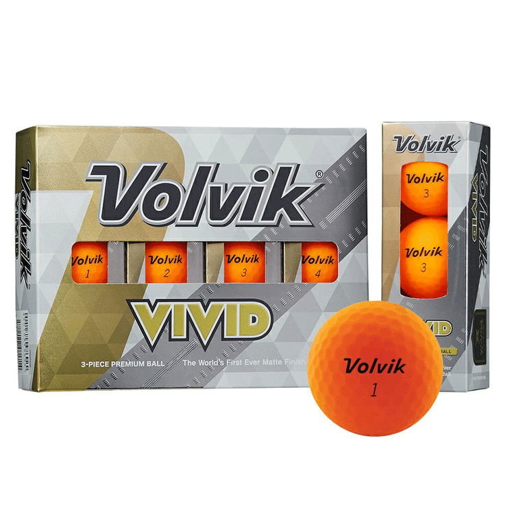 Volvik VIVD 1ダース（12球）【VOLVIK】【20】【ビビッド