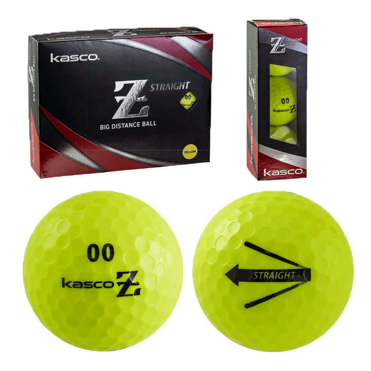キャスコ Z STRAGHT（ゼット ストレート） ゴルフボール 1ダース 