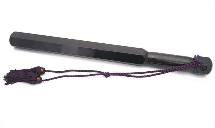 握り付き鍛練棒 素振六角鉄棒 房付 38cm 2.5kg ZB-38 鍛錬棒シリーズ