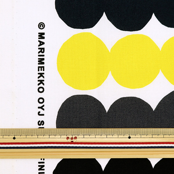 生地 『マリメッコ ラシマット カットクロス 約70×50cm ブラック