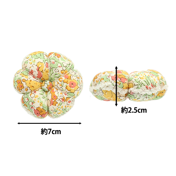 最大67%OFFクーポン 針山 リバティ ファブリックス ピンクッション花型