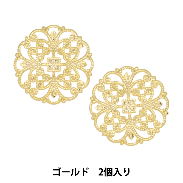 手芸金具 『スカシパーツ ゴールド　＃２４３２』