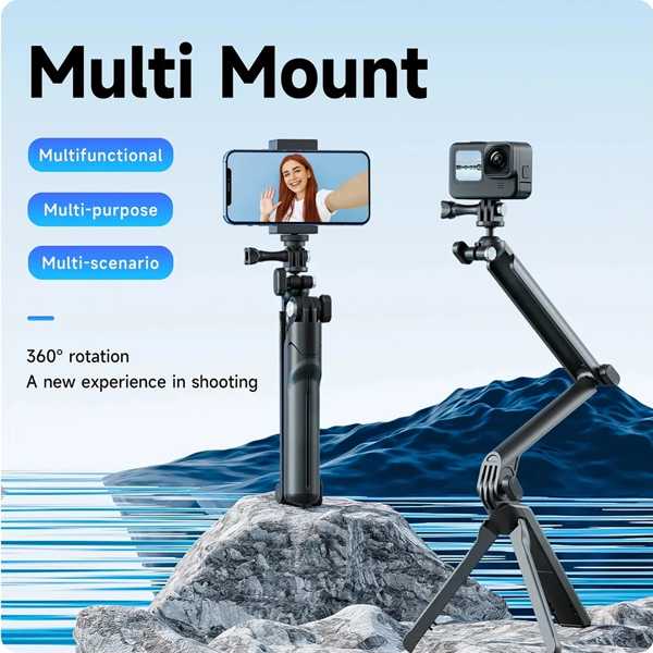 自撮り棒 GoPro - dji om4 Amazon | Mairan 超長150cm Insta360用見えない自撮り棒 GoPro用