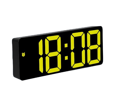 目覚まし時計 おしゃれ デジタル時計 LED シンプル アラーム 温度計