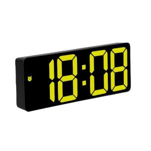 目覚まし時計 おしゃれ デジタル時計 LED シンプル アラーム 温度計
