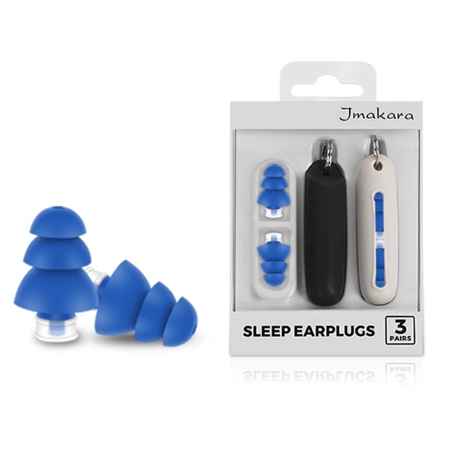 耳栓 高性能 遮音 シリコン 睡眠 快眠 小さめ 3セット 専用ケース付き｜yuzuterior｜02