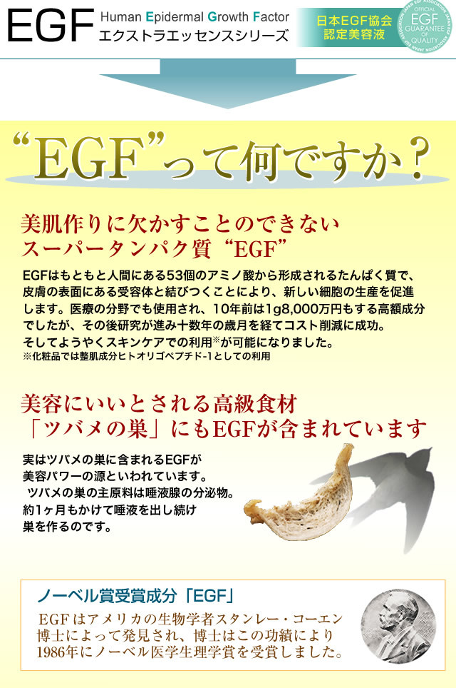 EGF スキンケア 60ml＋分包5枚付きセット BIOLINK 美容液 送料無料 EGF