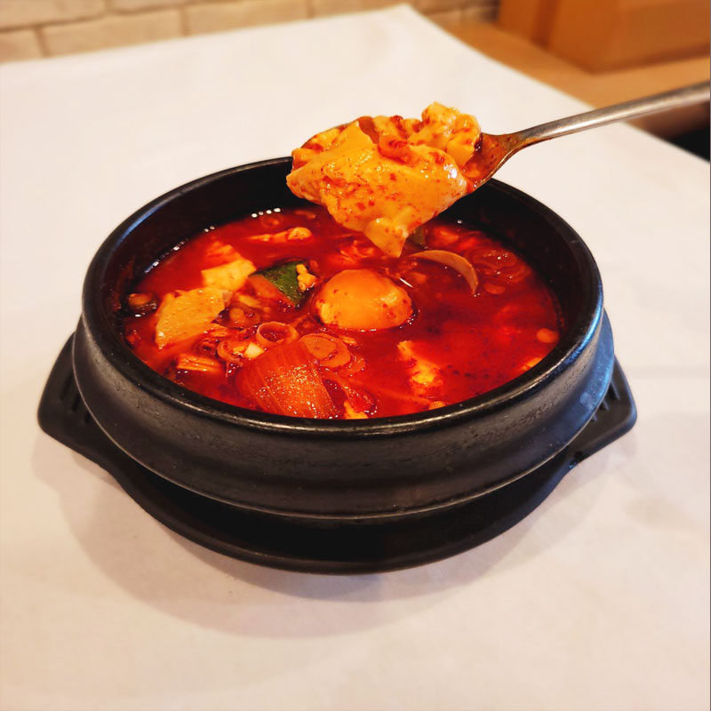 韓方純豆腐　4袋セット　スンドゥブチゲ　韓国　美容 韓方純豆腐 4袋セット スンドゥブチゲ 韓国 美容の通販 by