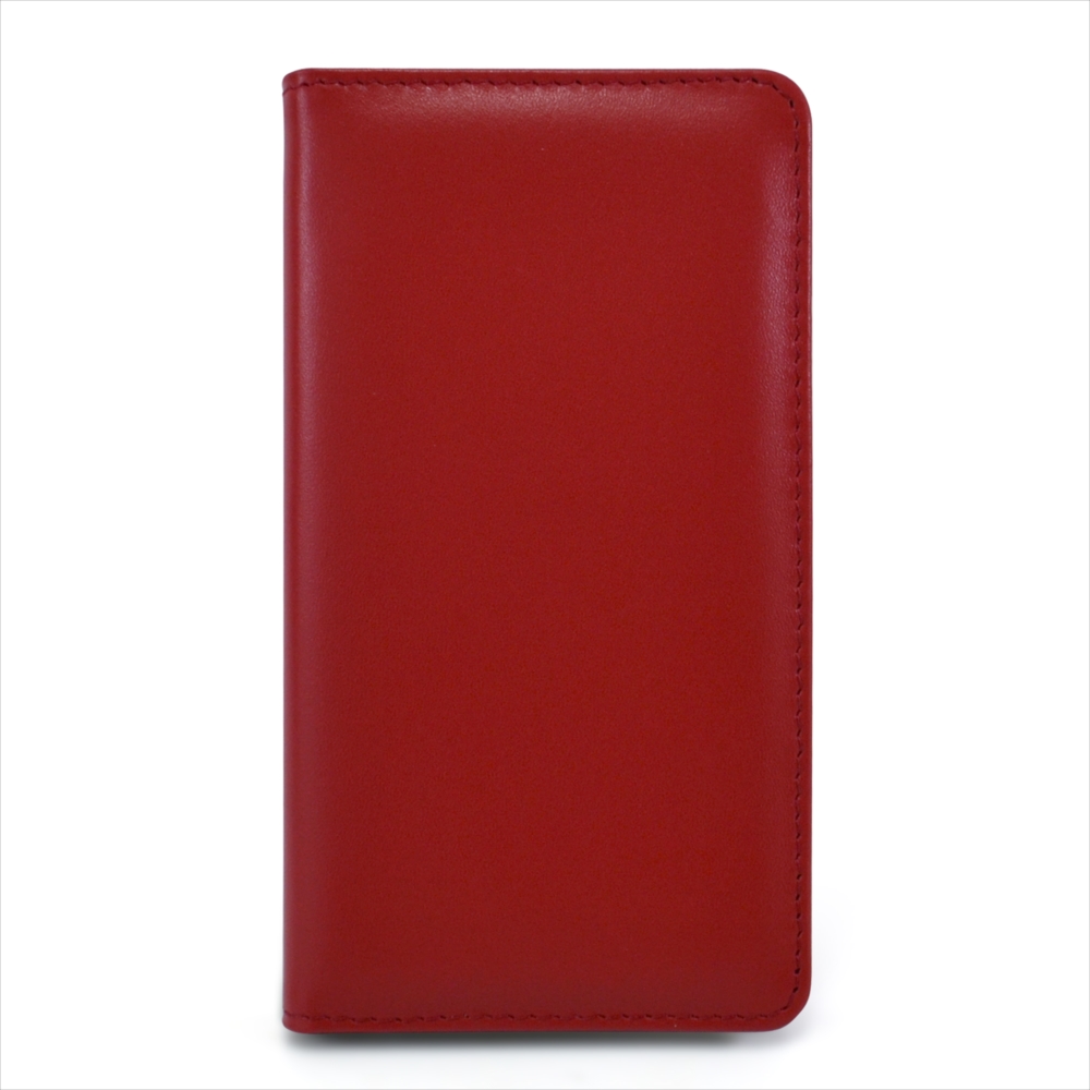 ☆レッド PUレザー 手帳型ケース ベルトなし マグネット iPhone 17 Air 17ProMax 16e ケース 手帳型 iPhone16 Plus Pro