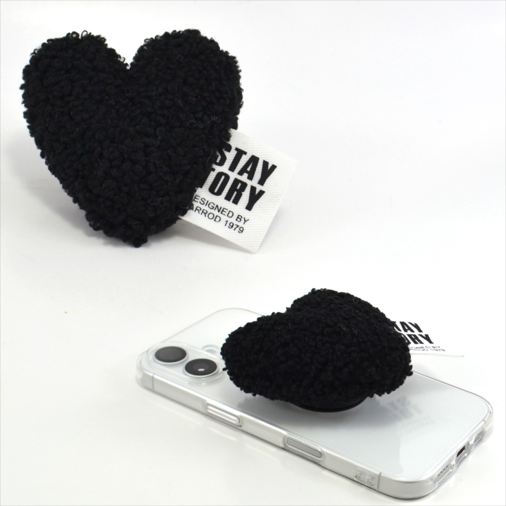 スマホグリップ グリップトック ハート スマホスタンド ポップアップ