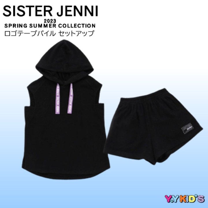 SISTER JENNI シスタージェニー ノースリーブ ショートパンツ 子供服