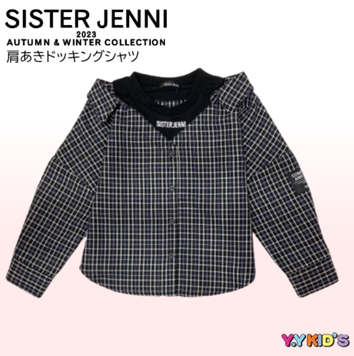 SISTER JENNI シスタージェニー 長袖シャツ 子供服 キッズ 女の子 女子