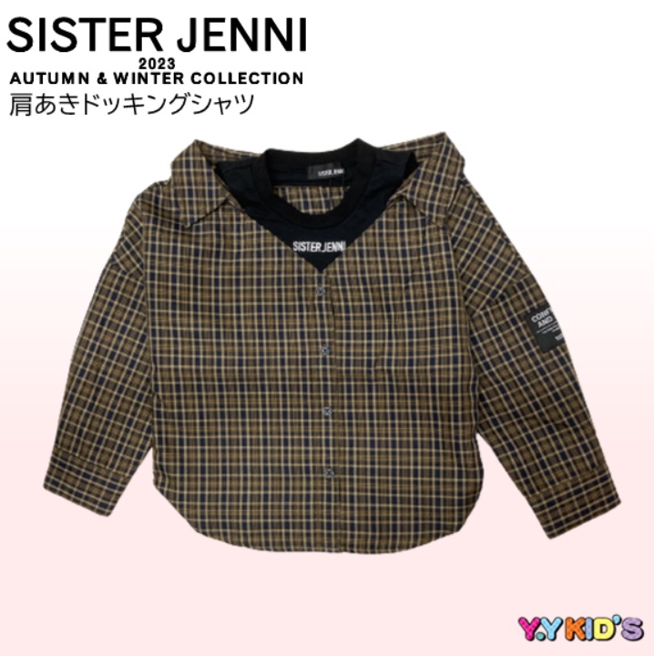 SISTER JENNI シスタージェニー 長袖シャツ 子供服 キッズ 女の子 女子