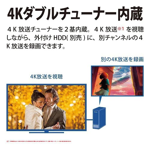 シャープ AQUOS 50V型 4K内蔵液晶テレビ 4T-C50DL1 Android TV搭載【沖縄県・離島へは発送不可】｜yz-office｜03