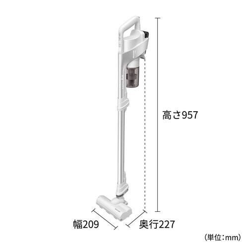 シャープ サイクロン式コードレススティック掃除機 RACTIVE Air EC-AR8-B ブラック系【沖縄県へは発送不可】｜yz-office｜02