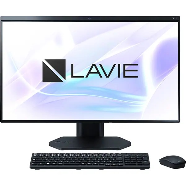 NEC デスクトップパソコン LAVIE A27 PC-A2797DAB ファインブラック 27型/Win11/Ryzen7/メモリ16GB/SSD1TB/BD/TV/Office Home＆Business 2021｜yz-office｜02