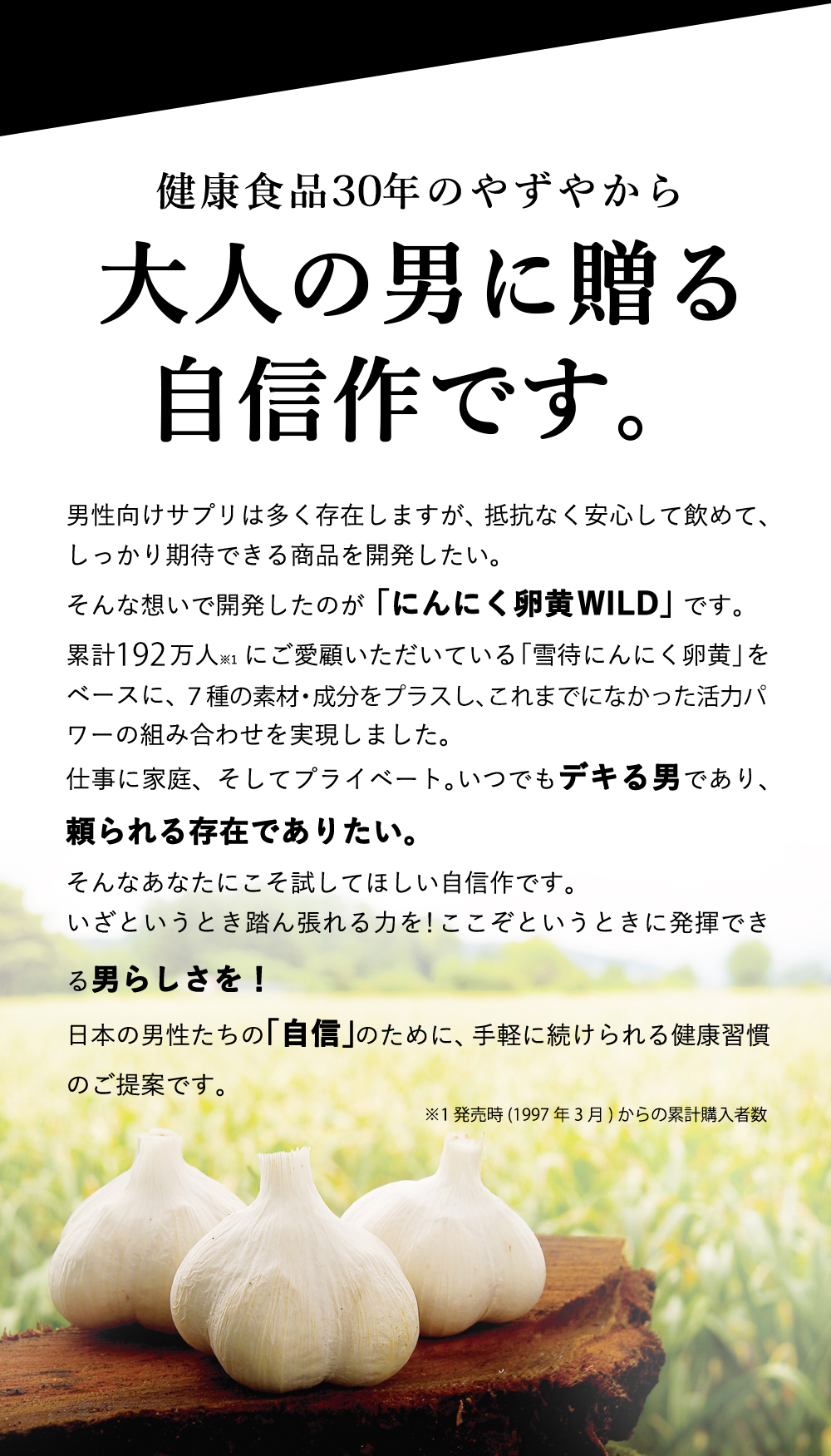 やずや にんにく卵黄WILD