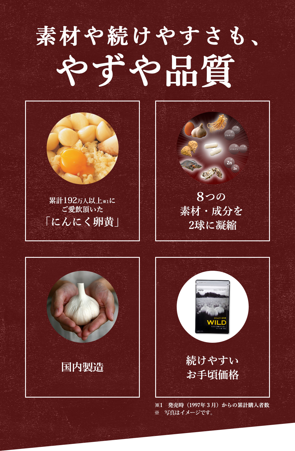 やずや にんにく卵黄WILD