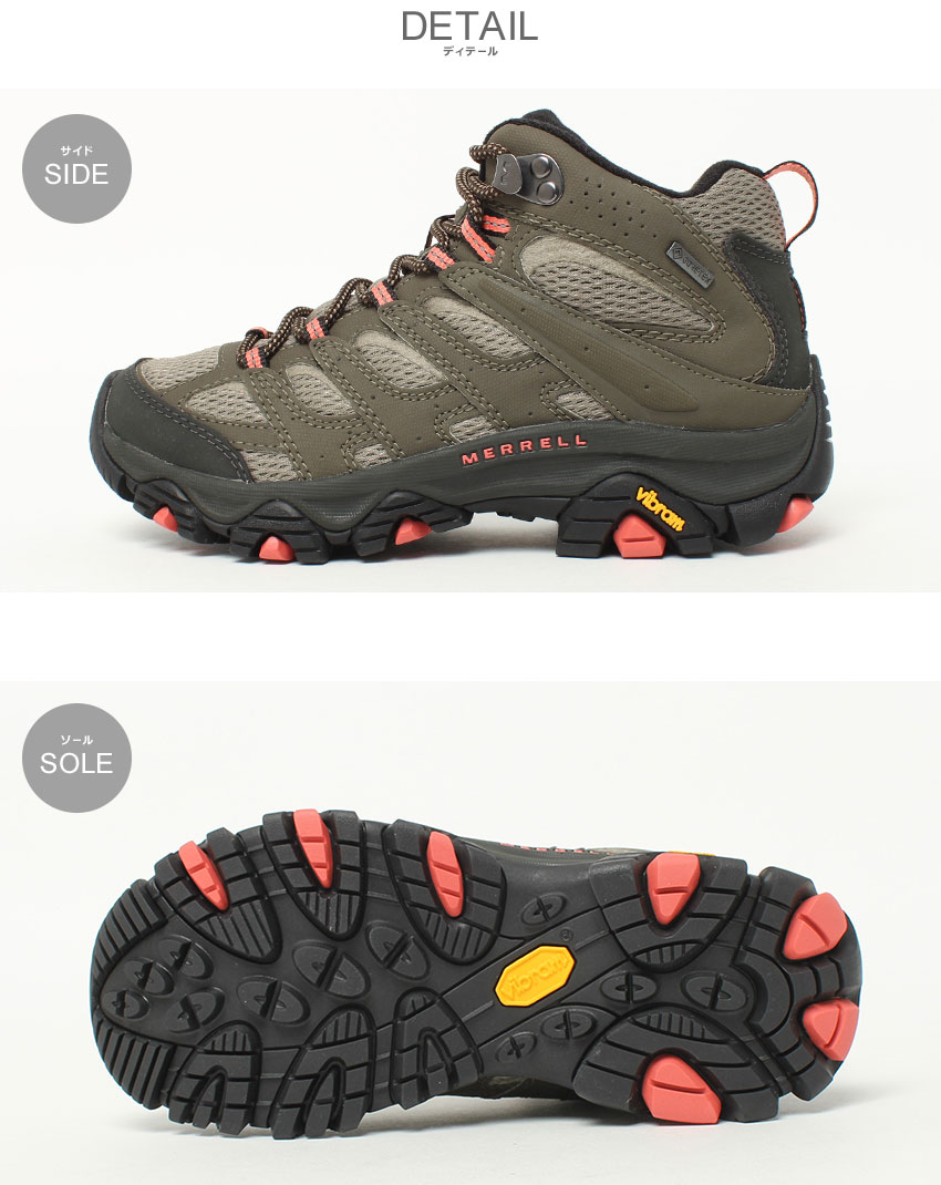MERRELL メレル ハイキングシューズ レディース モアブ 3