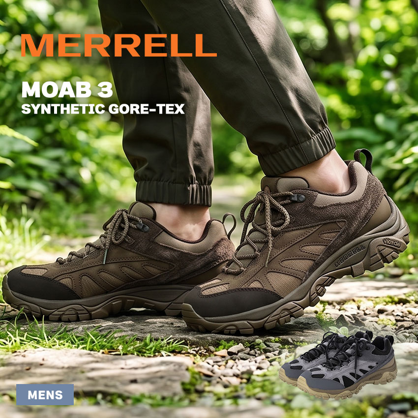 MERRELL（メレル） ハイキングシューズ メンズ モアブ3 シンセティック