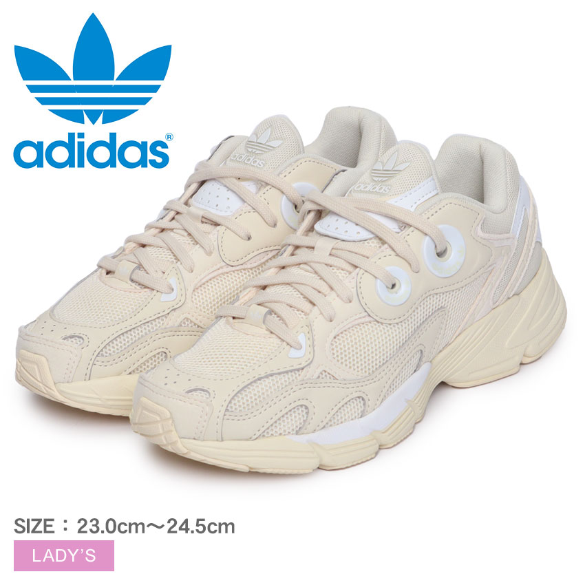 アディダス スニーカー レディース ASTIR ADIDAS IE6989 ベージュ ホワイト 白 靴 シューズ 通勤 通学 ローカット 軽量 ロゴ  : 10020498 : Z-CRAFT ヤフーショッピング店 - 通販 - Yahoo!ショッピング