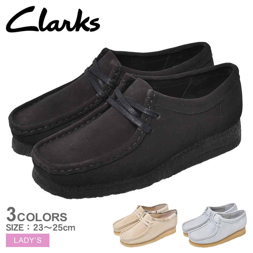 新品未使用クラークスシューズレディース23cm Clarks（クラークス） カジュアルブーツ レディース ワラビー ブラック