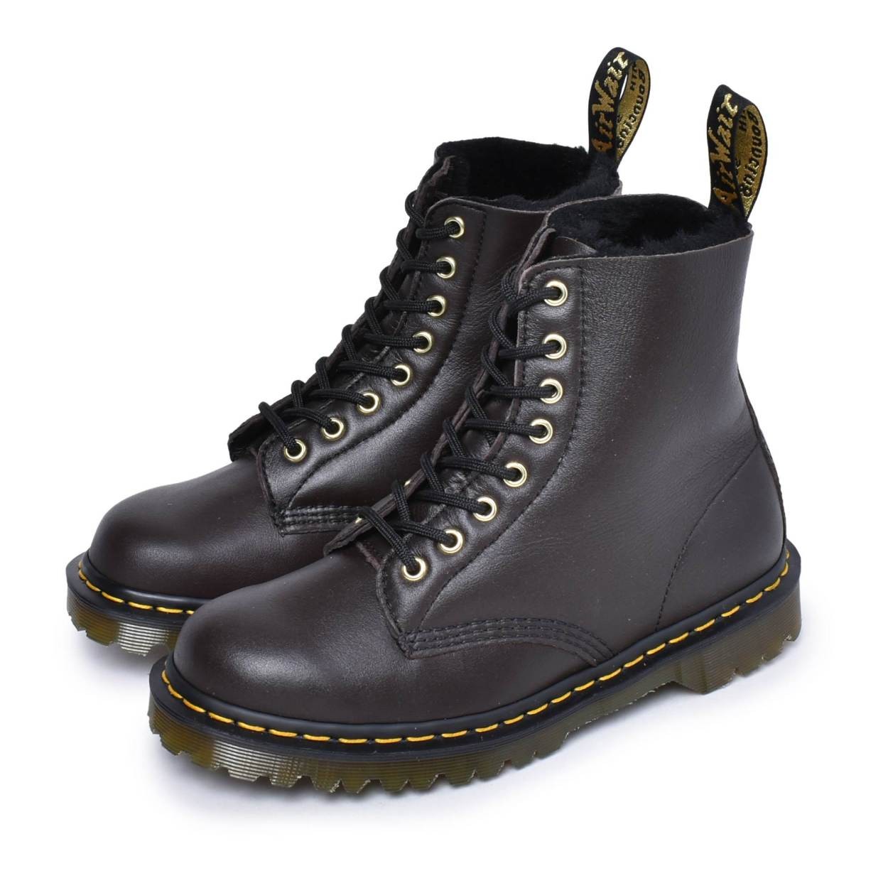 送料無料 ドクターマーチン ブーツ メンズ 1460 PASCAL 8ホールブーツ 25271262 DR．MARTENS 靴 BEVA  BLACK NAPPALAN DOUBLE FACE 父の日｜z-craft｜02