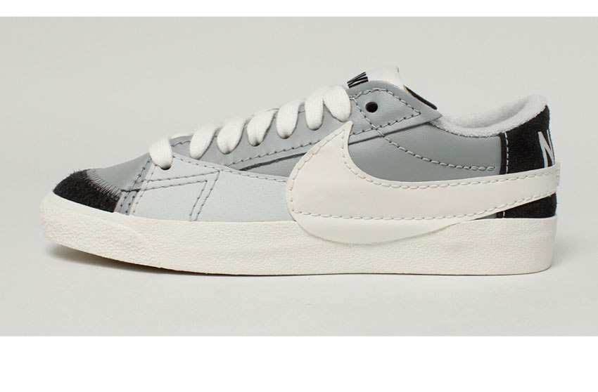 ナイキ スニーカー メンズ BLAZER LOW 77 JUMBO SE NIKE FJ5467 グレー