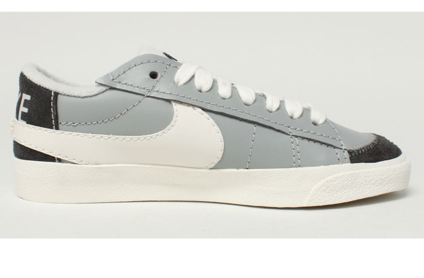 ナイキ スニーカー メンズ BLAZER LOW 77 JUMBO SE NIKE FJ5467 グレー