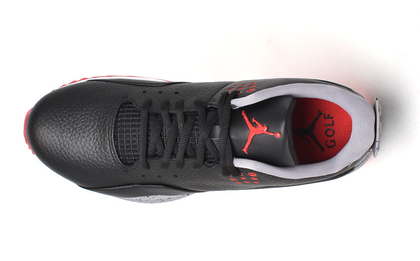 新品 27.5cm ナイキ ゴルフシューズ NIKE JORDAN 赤 黒 白