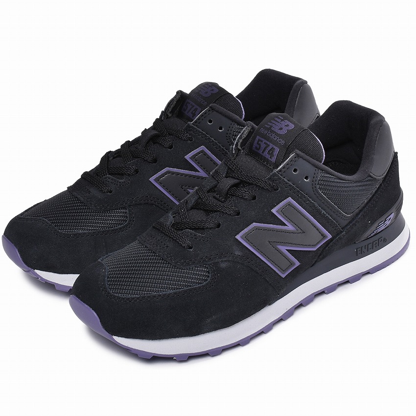 送料無料 ニューバランス スニーカー メンズ レディース ML574 NEW BALANCE ML574 ネイビー 紺 靴 定番 :1036