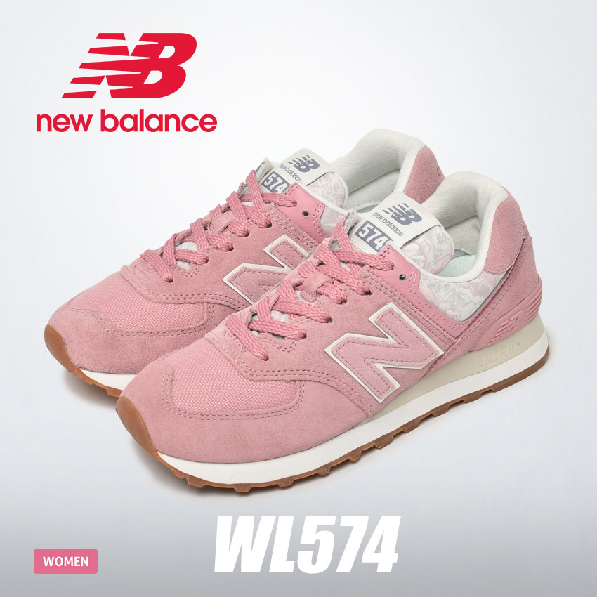 送料無料 ニューバランス スニーカー レディース WL574 NEW BALANCE WL574WF WL574WE ピンク ブランド スポーツ 靴｜z-craft｜03