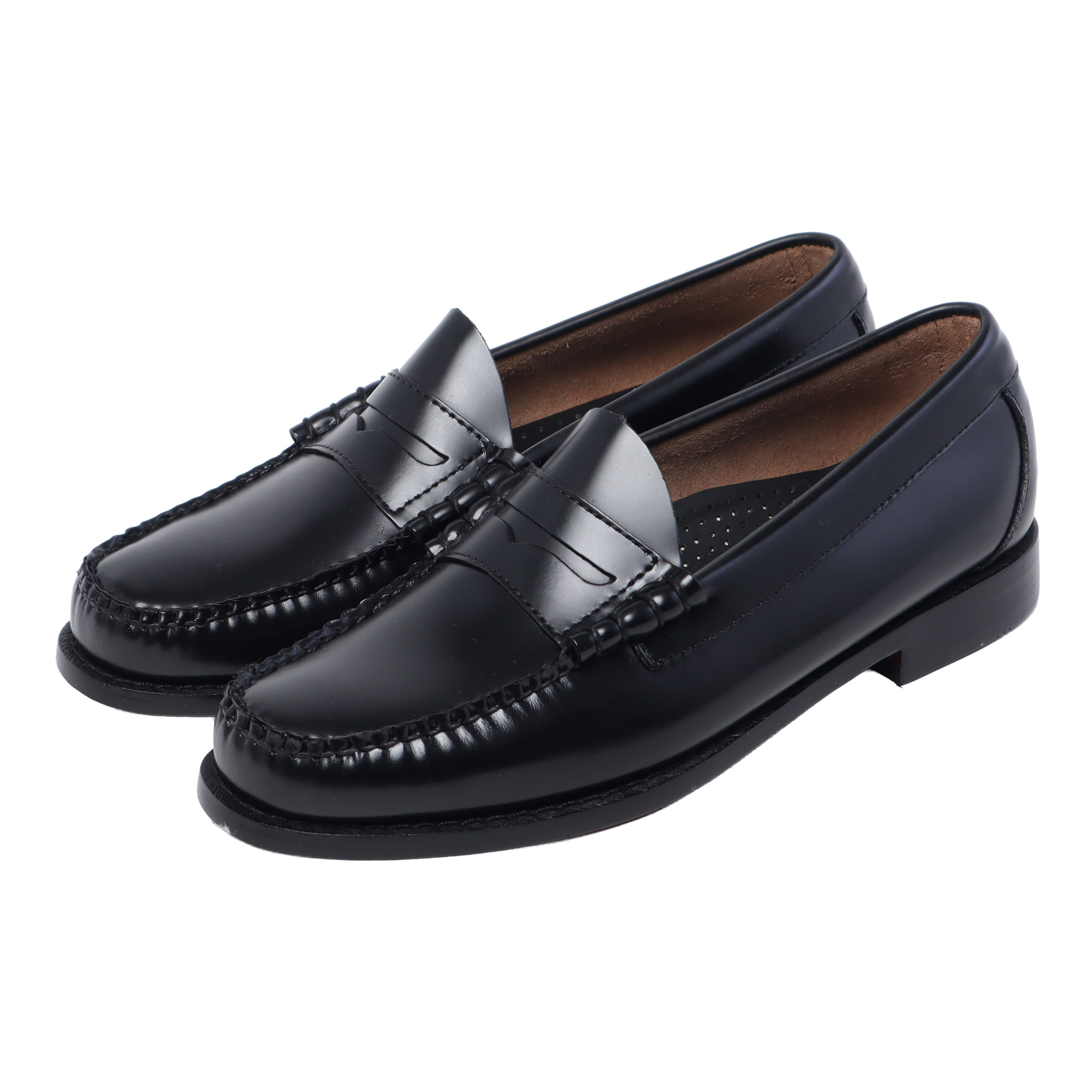 【ほぼ新品】G.H.Bassローファー9.5(27.5cm相当)ブラック箱付き 別注】＜G.H.BASS＞GLR DECK LOGAN ローファー