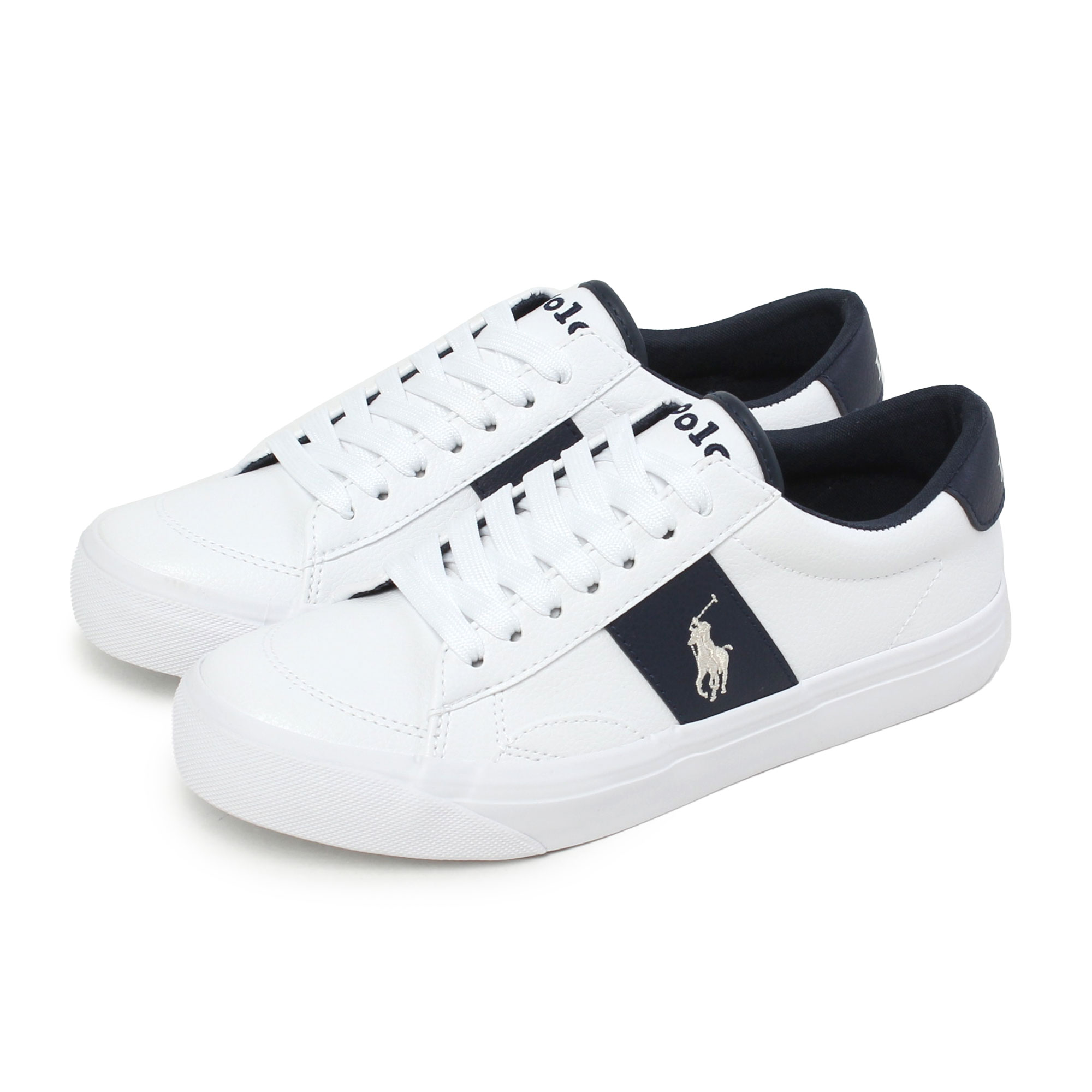 Polo Ralph Lauren ホワイトスニーカー ポロ ラルフ ローレン POLO RALPH LAUREN マスターズ コート