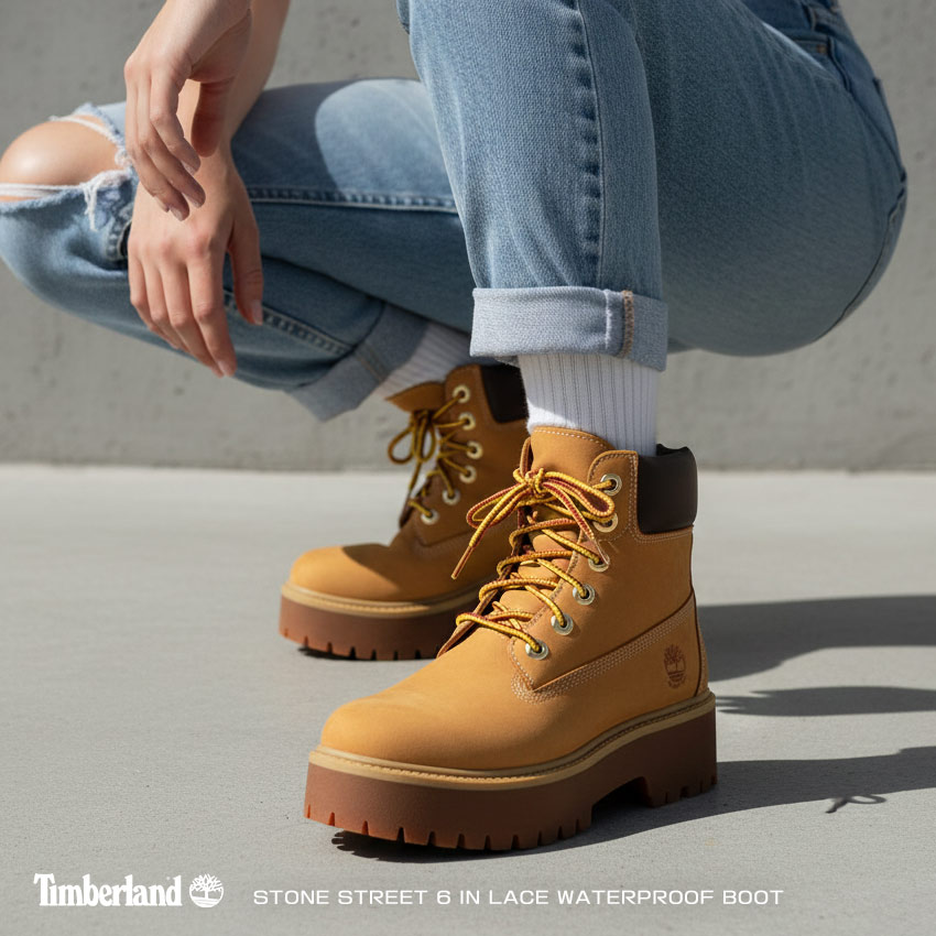 ティンバーランド　ブーツ Timberland（ティンバーランド） ブーツ レディース STONE STREET 6 IN