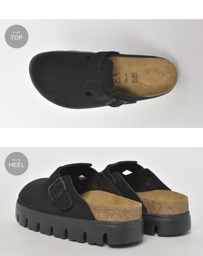 BIRKENSTOCK Papillio ブラック サンダル 37 BIRKENSTOCK ビルケンシュトック Theda セダ サンダル