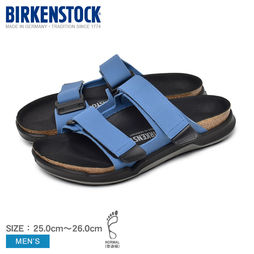 送料無料 ビルケンシュトック サンダル メンズ アタカマ BIRKENSTOCK 1019202 青 ビルケン 細幅 モダン ナロー幅 カジュアル