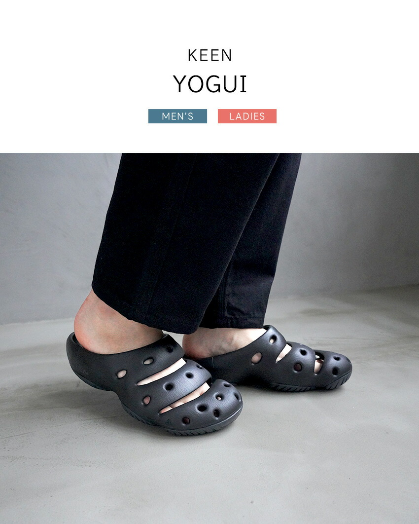 KEEN キーン サンダル メンズ ヨギ 1028957 ブラック 黒