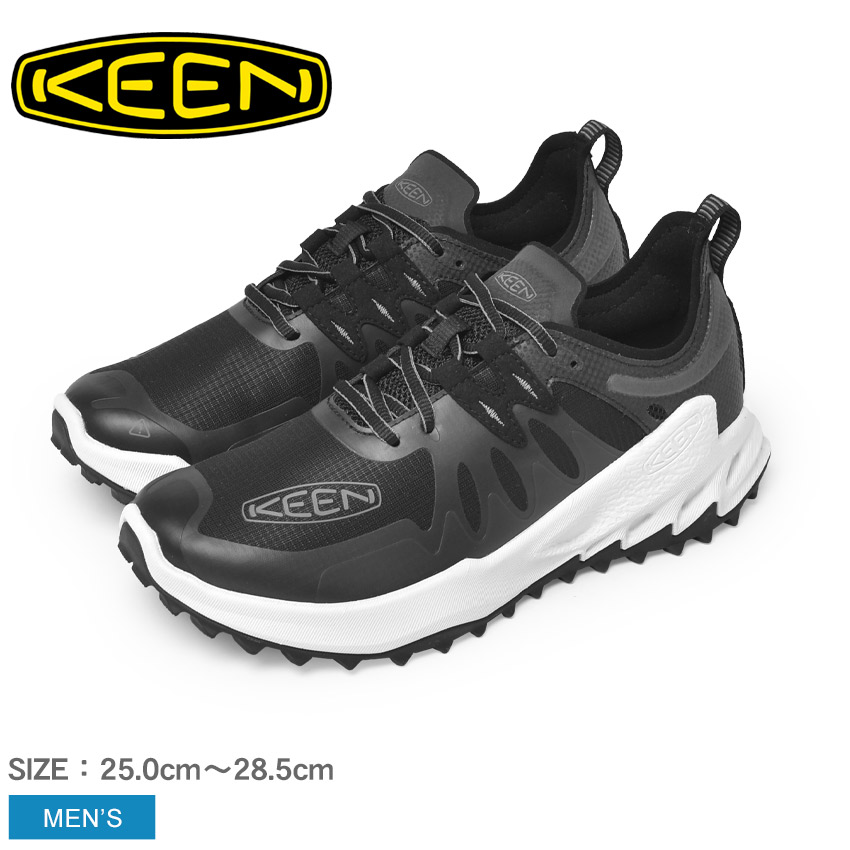 キーン ハイキングシューズ メンズ ザイオニック スピード KEEN 1028056 ブラック 黒 シューズ 靴 ブランド シンプル おしゃれ