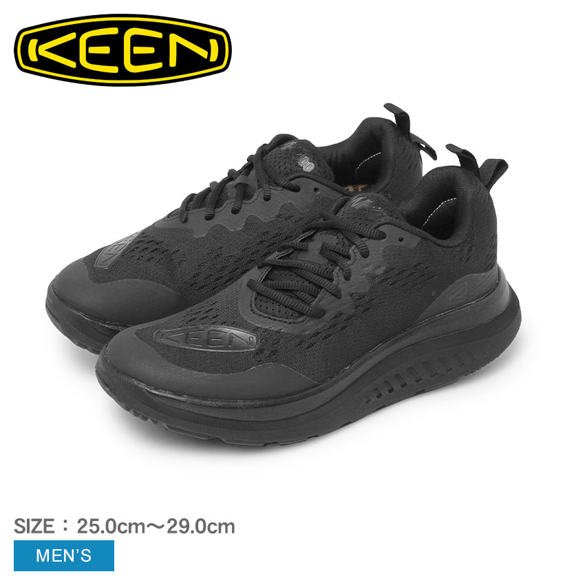 KEEN キーン ウォーキングシューズ メンズ 1027478 ブラック 黒