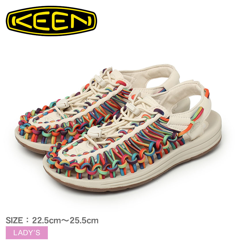 送料無料 キーン サンダル レディース ユニーク KEEN 1025635 ベージュ