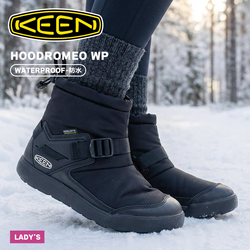 KEEN（キーン） ブーツ レディース KEEN 1025598 ブラック 黒 靴