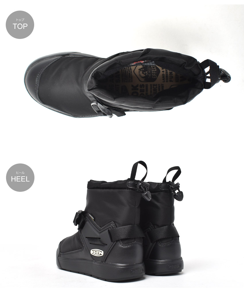 KEEN（キーン） ブーツ レディース KEEN 1025598 ブラック 黒 靴