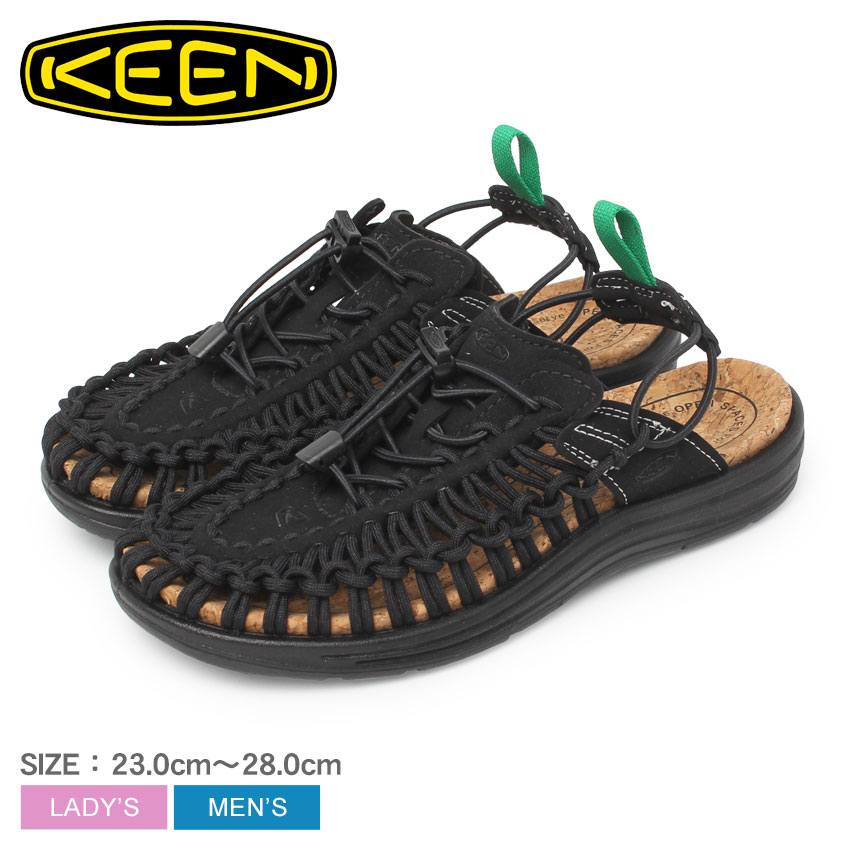 SALE キーン サンダル メンズ レディース ユニーク ツー コンバーチブル KEEN 1028669 ブラック 黒 グリーン 緑 靴 シューズ  スポサン : 11008850 : Z-CRAFT ヤフーショッピング店 - 通販 - Yahoo!ショッピング