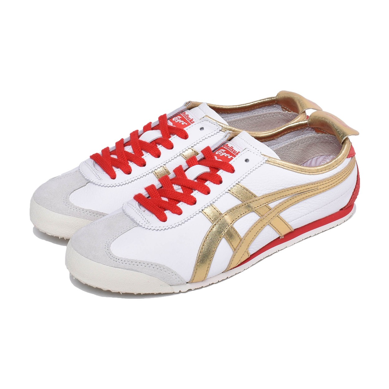 送料無料 オニツカタイガー スニーカー メンズ レディース メキシコ 66 ONITSUKA TIGER 1183A788 ホワイト 白 ブロンズ シルバー ゴールド｜z-craft｜04